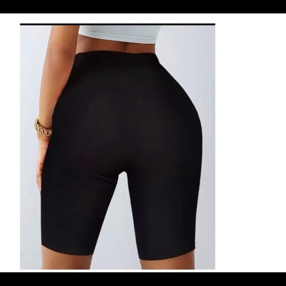 Hot.. Hot Pink Biker Shorts - Picture 3 of 4